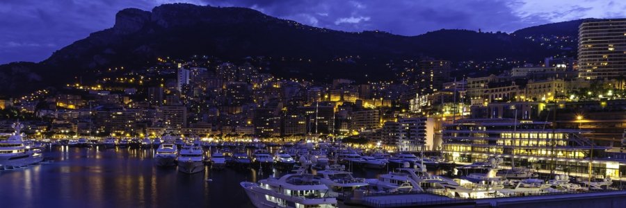 Monaco by night